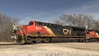 CN Freight Train - Salem Road