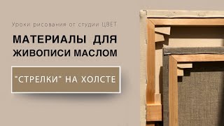 Дефекты натяжки холста. Материалы для живописи маслом.