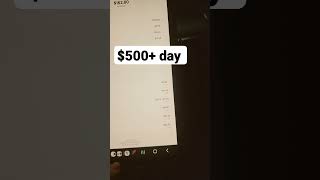 Made $500 Plus in One Day With Uber/ lyft #nyc #uberdriver #lyftdriver #gigworker #subscribe