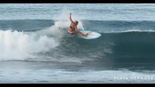 Surfing at Playa Hermosa, Costa Rica January 19, 2020