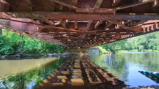 Quaboag River Solo Kayaking, West Brookfield, Massachusetts