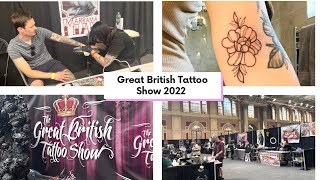 The Great British Tattoo Show 2022 | Tattoo Convention Vlog | Getting New Tattoos