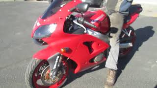 (2000)-2002 KAWASAKI NINJA ZX6R ZX600J MOTOR AND PARTS FOR SALE 2931681