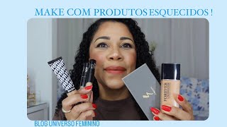 Make com produtos esquecidos na penteadeira! 💙 - Blog Universo Feminino