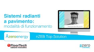 nZEB Top Solutions | Sistemi radianti a pavimento – Alessandro Buzzoni