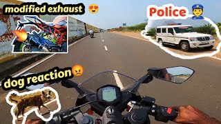 KTM RC 200 BS6 MODIFICATION | LOUDEST EXHAUST 🔥/AJIKUTTY R15 #rc200 #ktm #ktmrc200bs6