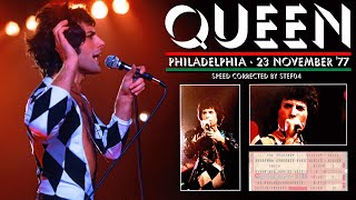 Queen - Live in Philadelphia, PA (23rd November 1977)