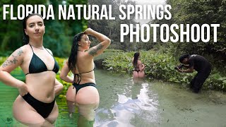 Natural Light Photoshoot at the Springs, Behind The Scenes