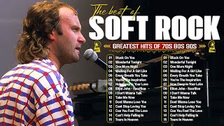 Phil Collins, Rod Stewart, Lionel Richie, Michael Bolton, Bee Gees | Soft Rock Ballads 70s 80s 90s