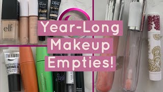 2021 Makeup Empties