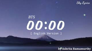 BTS - 00:00 ( English Cover by Ashrita Ramamurthy ) LYRICS