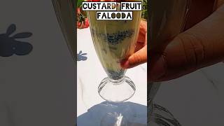 Custard fruit falooda..!! #recipe #indianfood #foodie #asmr #snacks #dessert #india #love #falooda