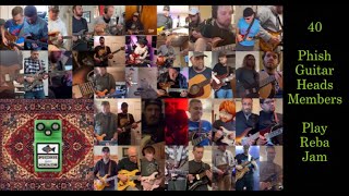 40 Phish Guitar Heads Members Play Reba Jams