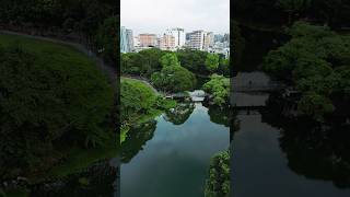 What a Drone View! Dhanmondi Lake #dronevideo #nature #dji