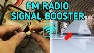 [RADIO SIGNAL BOOSTER] | DIY SIGNAL BOOSTER | Shark.Fin Aftermarket