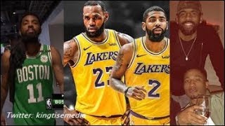 Kyrie Irving & LeBron Friends Say Kyrie To Lakers Is A DONE DEAL After Bucks Beat Celtics In Game 5