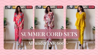 Amazon 2024 Trendy Co-ord Set collection😍 || Try on haul✅