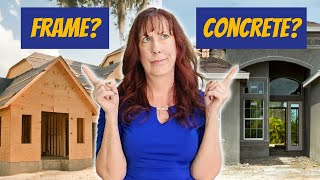 Concrete Block vs Wood Frame for Ocala Florida Homes