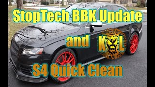 Stoptech Stage 3 Brake Kit Update and Cleaning