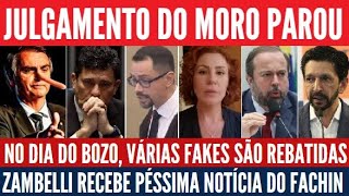 Procurador pediu Moro cassado! Bolsonaro Day hoje, Zambelli se dá mal, Lula age contra Enel em SP