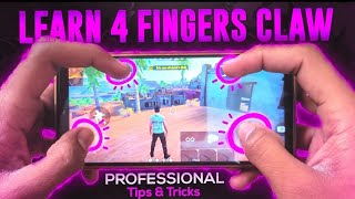 How To Become Pro In Free Fire 🔥 | 4 Finger Claw Guide - Best Settings And Tips & Tricks