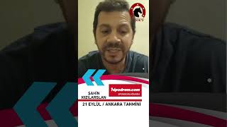 21 Eylül 2024 // Şahin Kızılarslan Ankara Programında 3 Koşuyu Analiz Etti...