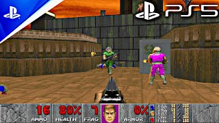 DOOM 1993 + DOOM 2 Remastered Online Multiplayer Gameplay 2024 PS5 (No Commentary)