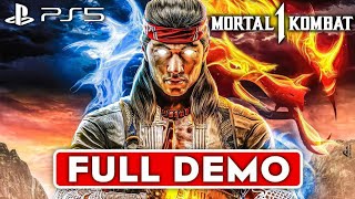 MORTAL KOMBAT 1 | FULL DEMO Gameplay Walkthrough - No Commentary