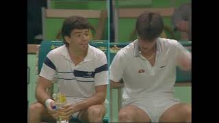 Jimmy Arias vs Aaron Krickstein European Community Championships 1986