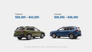 2023 Subaru Outback vs 2023 Subaru Forester | Subaru of Englewood