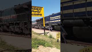 Breaker attachment to Gomateswara express at Sakaleshpur | #indianrailways #shorts