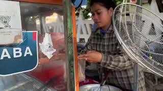 #food #yummystreetfood #cambodianfood #food Cambodia fast food,Kampo Siem District,Kampong Cham.