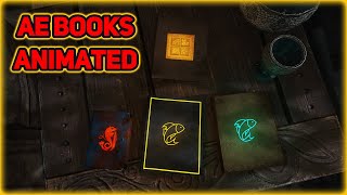 Kanjs - AE Books All In One Animated : Skyrim mod