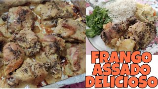 FRANGO ASSADO COM BATATAS, MAIONESE E ORÉGANO - SORAIA CAKES