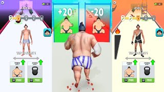 Sumo Wrestler: Run & Fight Gameplay Mobile Game Walkthrough All Levels Android Ios #1