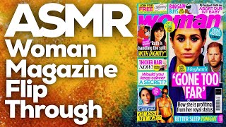 Relaxing ASMR Read Through: Exploring Woman Magazine,  Whispering & Page Flip, StevenAntonyASMR