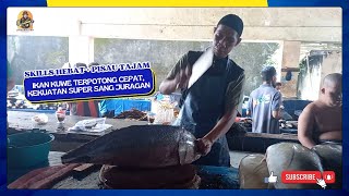 Pak Tua Libas Ikan Kuwe Jumbo Sangat Cepat