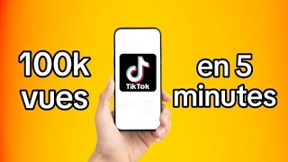 comment avoir 100,000 VUES sur tiktok gratuitement [ en 5 minutes ]