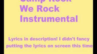 Camp Rock We Rock instrumental