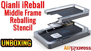 Qianli iReball Middle Frame Reballing Stencil for Phone X/XS/XS MAX 11/11PRO/11PRO MAX