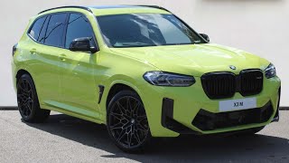 BMW X3M (F97) X3 M Competition LCI 3.0 (X3CP) Sao Paulo Yellow