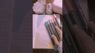 Rainbow Pastel Journaling asmr ||#satisfying #journal #asmr  #fyp #aesthetic #pastel #blue #pink