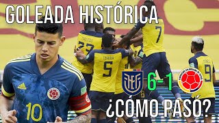 EL DÍA QUE ECUADOR LE PROPINÓ UNA GOLEADA HISTÓRICA A COLOMBIA - *ECUADOR 6 - 1 COLOMBIA*