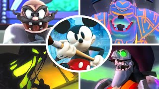 Disney Epic Mickey HD - All Bosses + Cutscenes (No Damage)