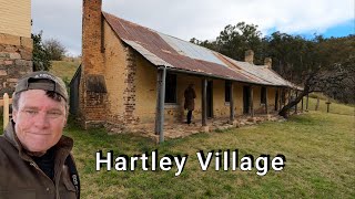 Over the Blue Mountains to the Hartley Village.