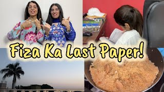 Fiza Ka Last Paper🥳 | Is Khushi Mei Bnaye Paye😂| PK GIRLS