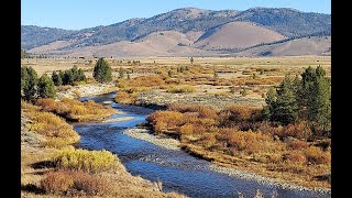 Meandering Valley Creek Idaho in late Summer Preview Mavic Pro