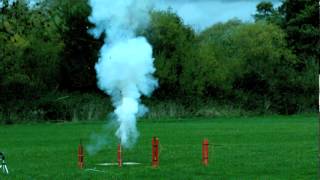 SLOW MOTION 75mm Shell Lift 5000fps