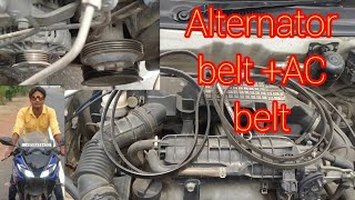 alternator vs Ac belt replace#ASHADULAUTOSERVICE