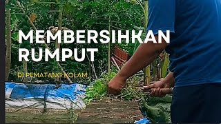 Membersihkan Rumput // Video receh #1 #automobile #dangdut #farming